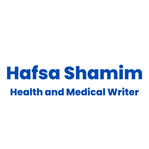 logo of business hafsa shamim health and medical writer